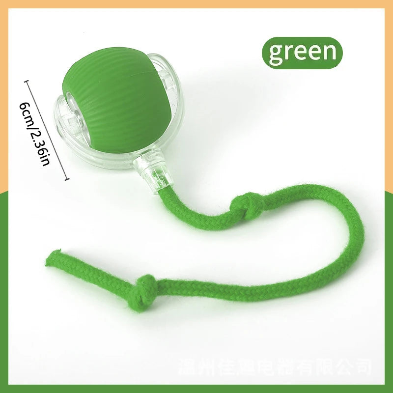 Smart Interactive Dog Ball – USB Rechargeable Automatic Moving & Bouncing Toy for Puppies & Cats