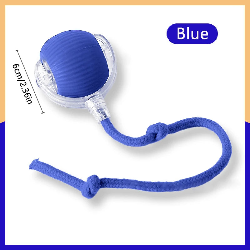 Smart Interactive Dog Ball – USB Rechargeable Automatic Moving & Bouncing Toy for Puppies & Cats
