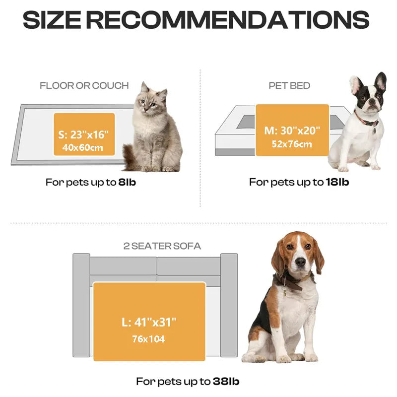 Pawfect Nest™ Cozy Paw Blanket – Soft & Warm Pet Blanket for Dogs & Cats (2-Pack)